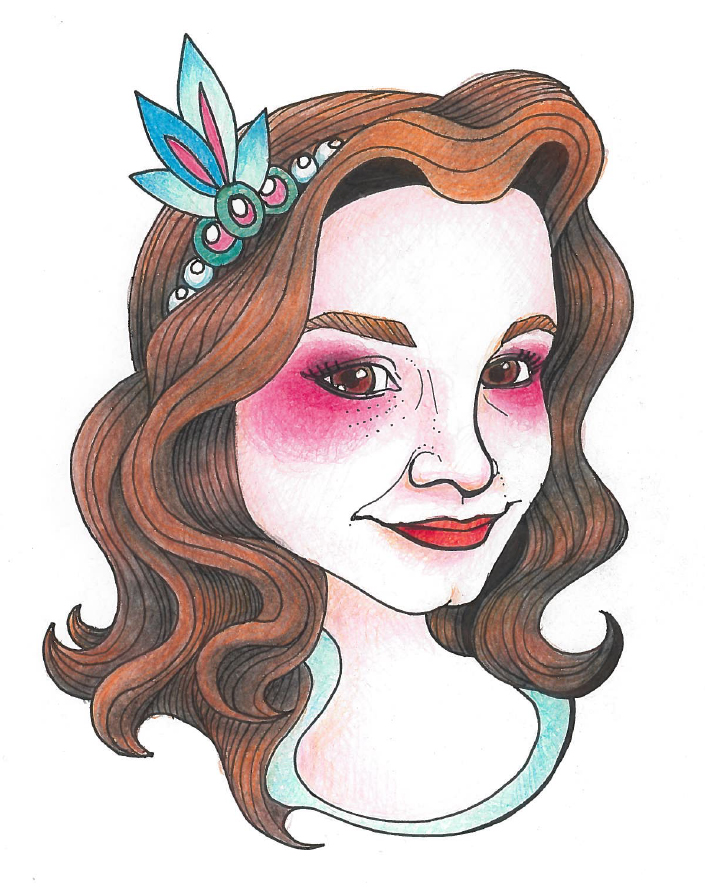 Audrey Old School - Color Pencils