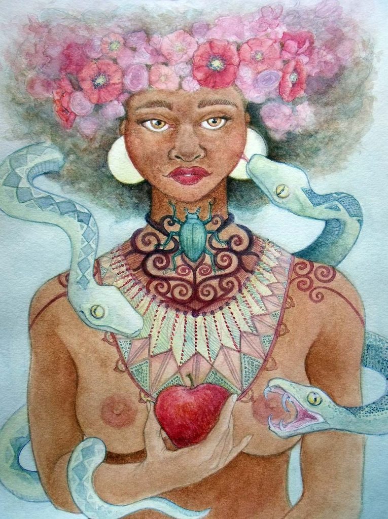 Eve - Watercolor