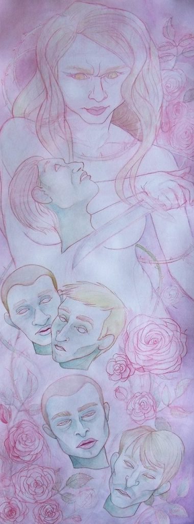 When you fail at loving me - Watercolor in progress